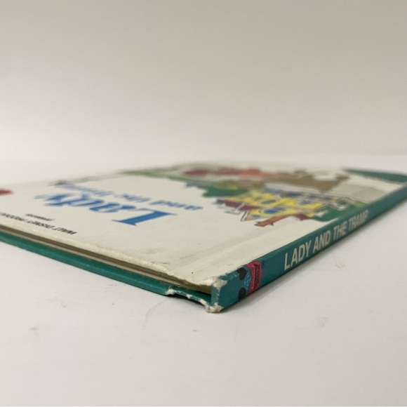 Vintage Disney Lady and the Tramp Hardcover Book - Picture 5 of 11